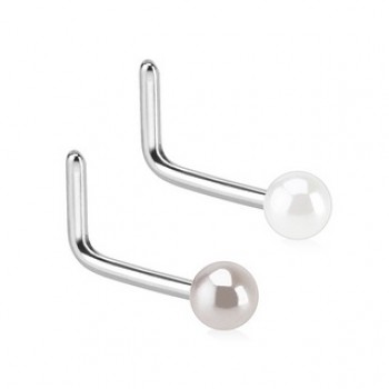Nose Stud Pearl Ball 